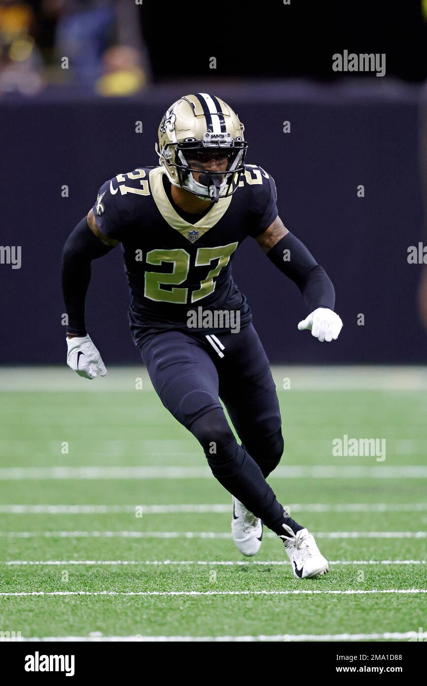New Orleans Saints cornerback Alontae Taylor (27) during an NFL