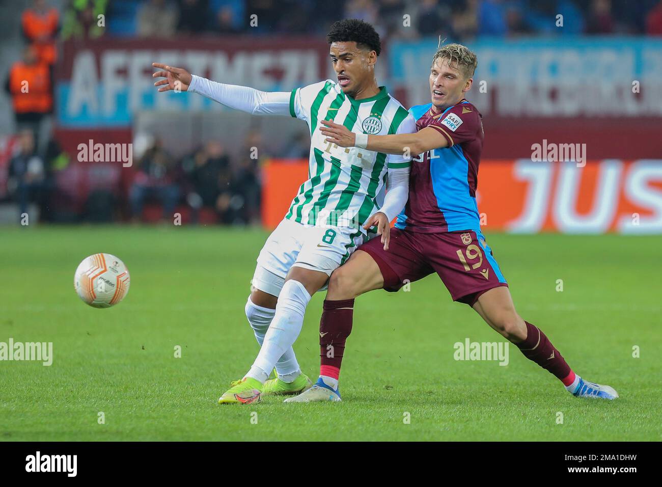 TRABZON - Mats Knoester of Ferencvaros TC during the UEFA Europa League  Group H match between Trabzonspor AS and Ferencvaros at Senol Gunes Stadium  on November 3, 2022 in Trabzon, Turkey. ANP