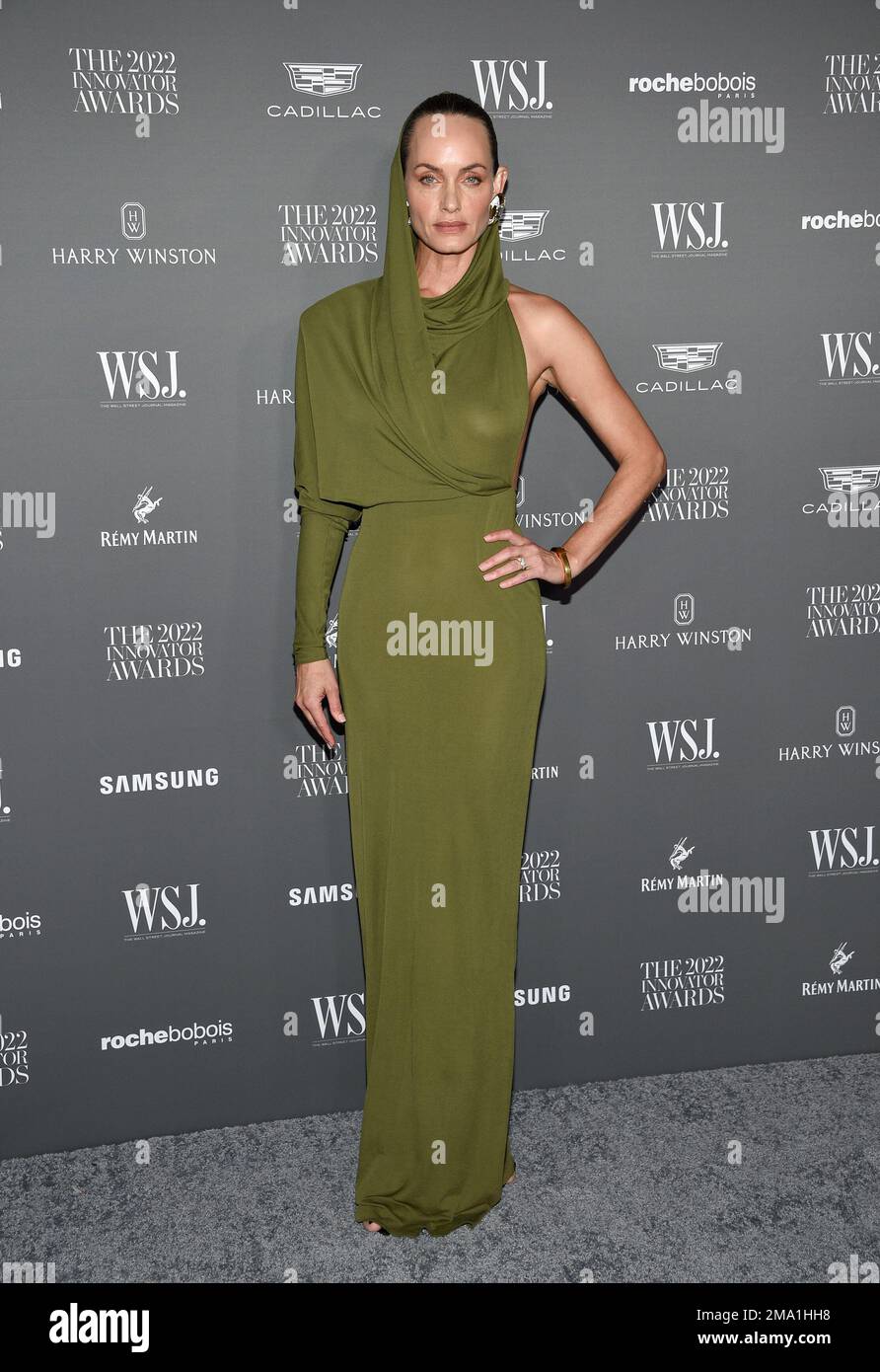Amber Valetta attends the WSJ. Magazine 2022 Innovator Awards at The