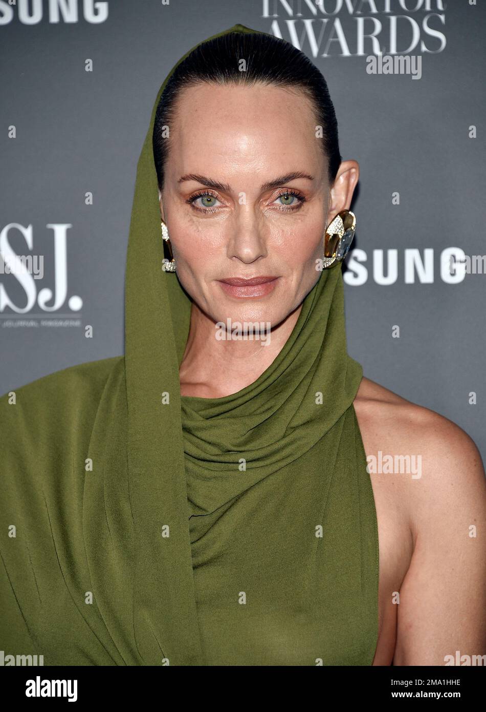 Amber Valetta attends the WSJ. Magazine 2022 Innovator Awards at The
