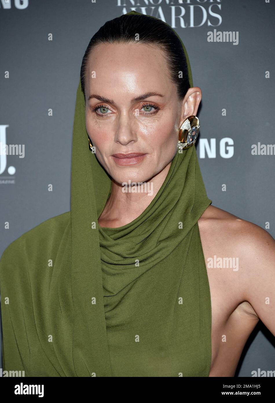 Amber Valetta attends the WSJ. Magazine 2022 Innovator Awards at The