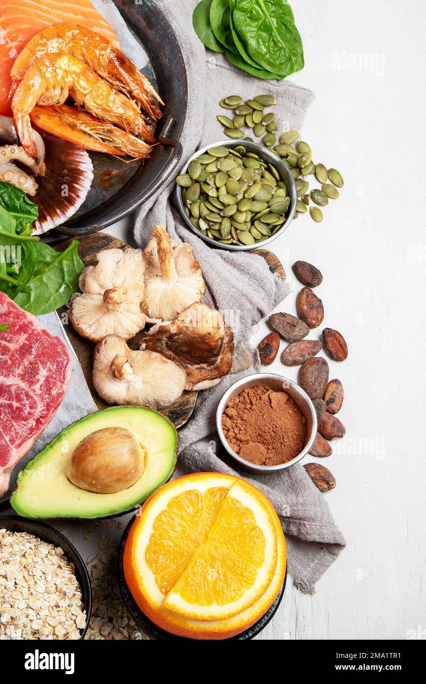 Foods High in Zinc for lowers cholesterol; reproduce health, boosts immune system. Healthy diet