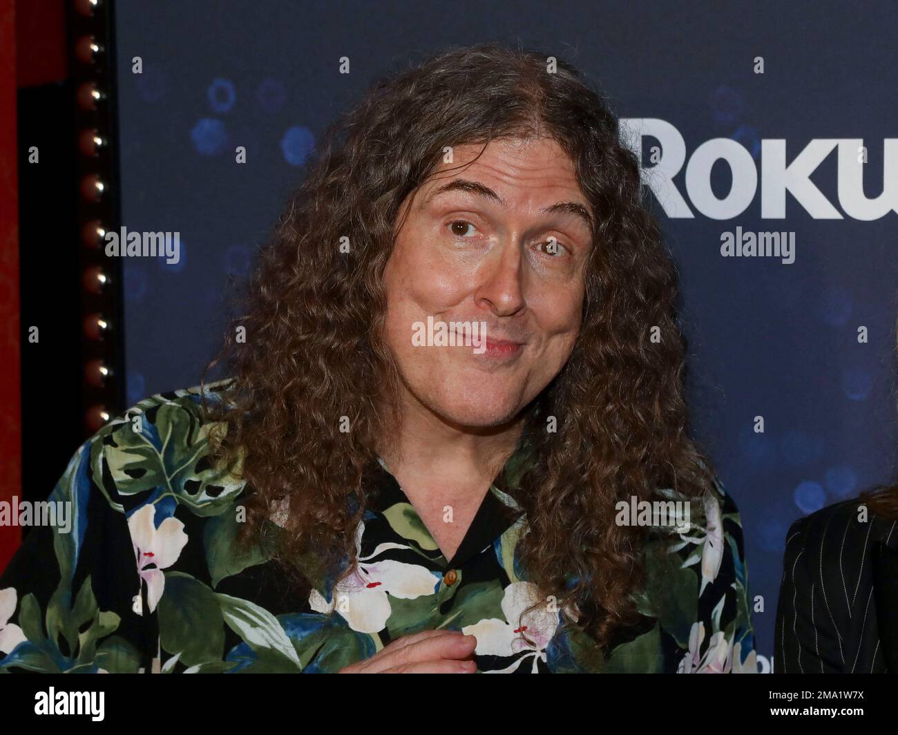 Recording artist Al Yankovic attends the premiere of 