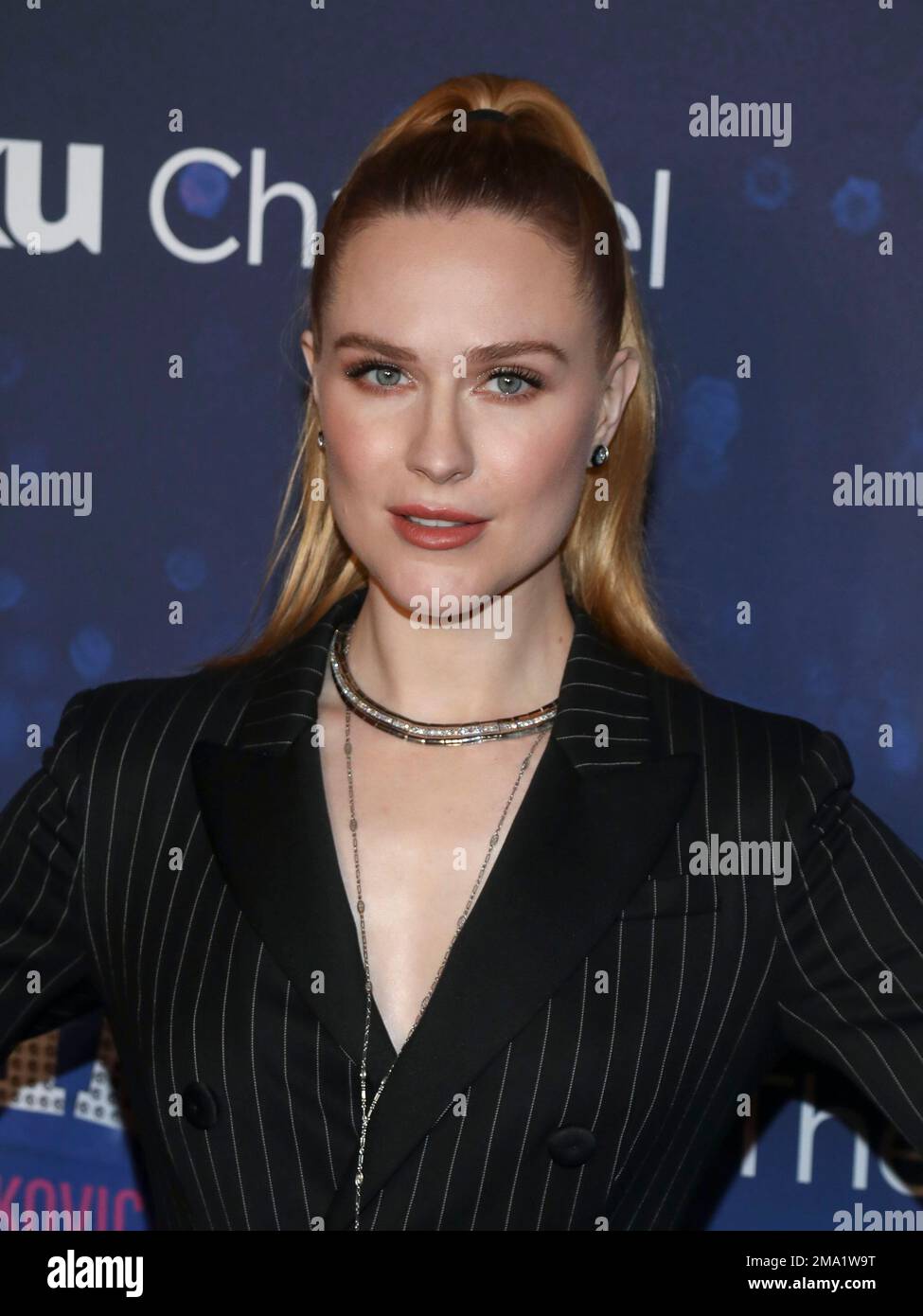 Actor Evan Rachel Wood attends the premiere of "Weird: The Al Yankovic ...
