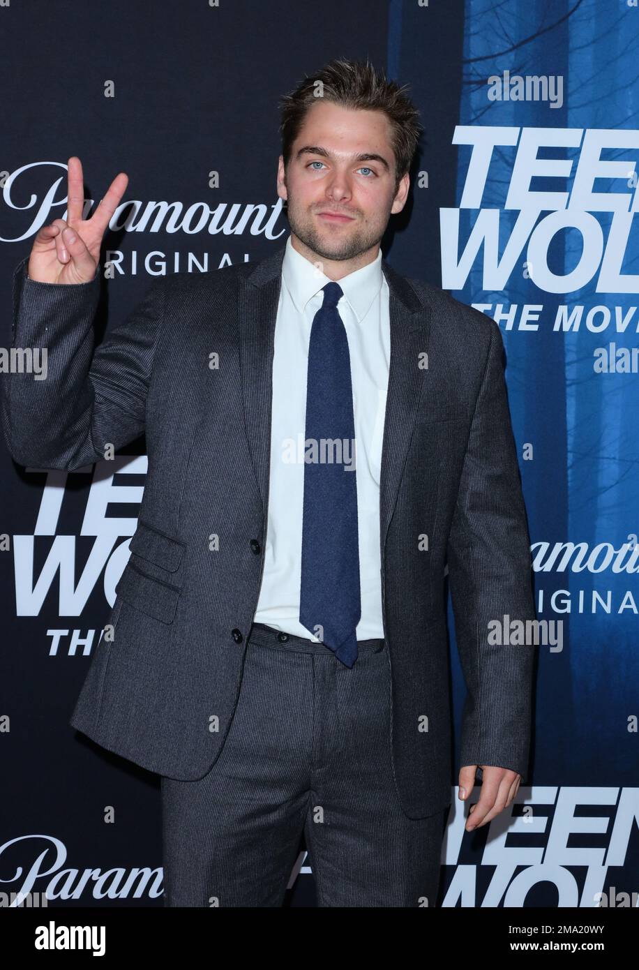 Dylan Sprayberry arrives at The Los Angeles red carpet premiere for