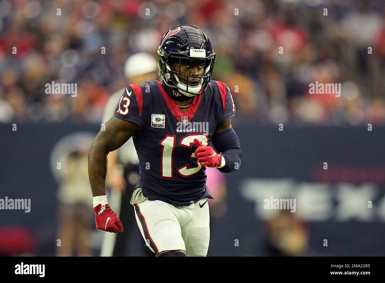 Houston Texans wide receiver Brandin Cooks (13) during an NFL football