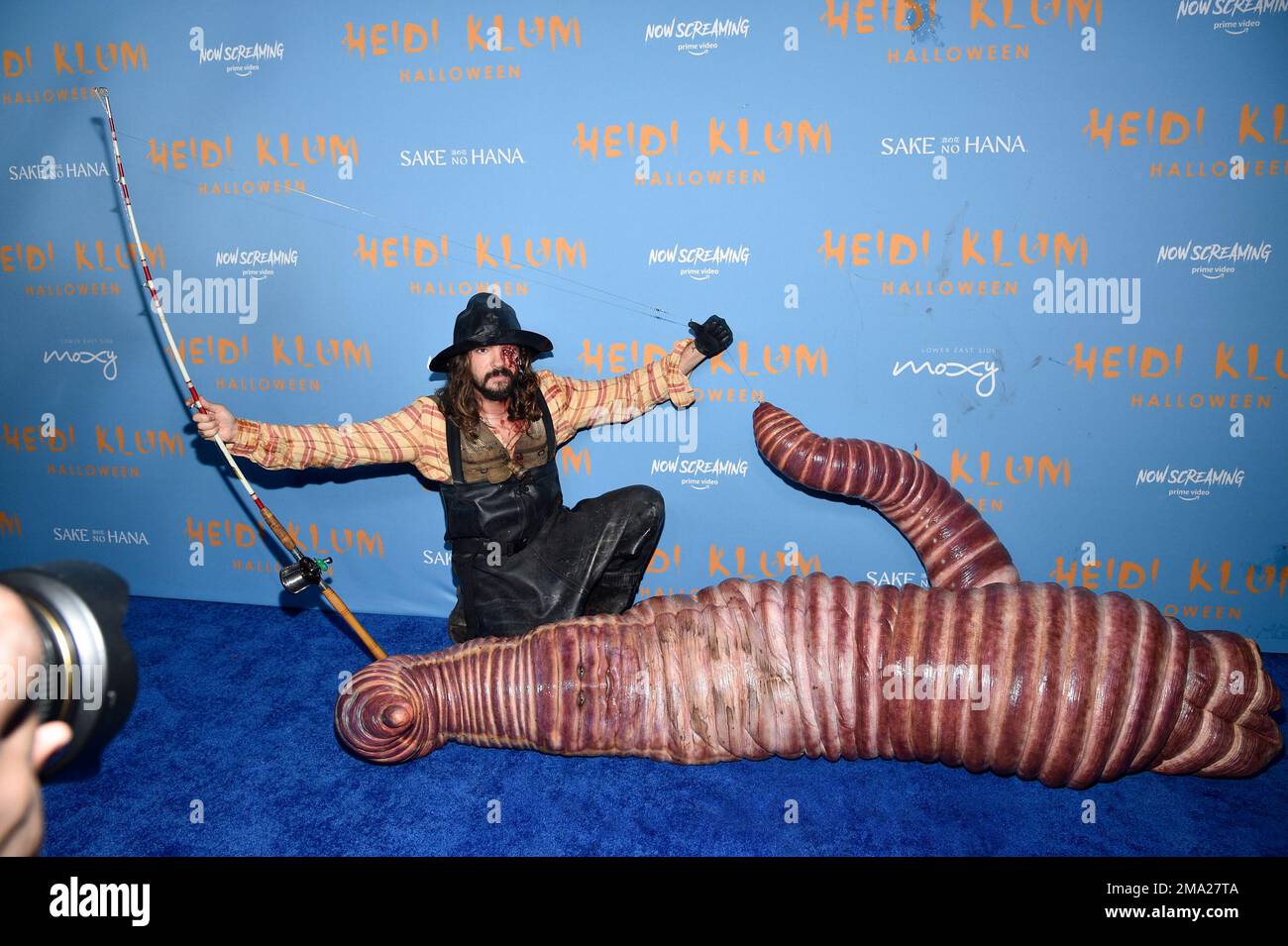 Heidi Klum and husband Tom Kaulitz attend Heidi Klum's 21st annual