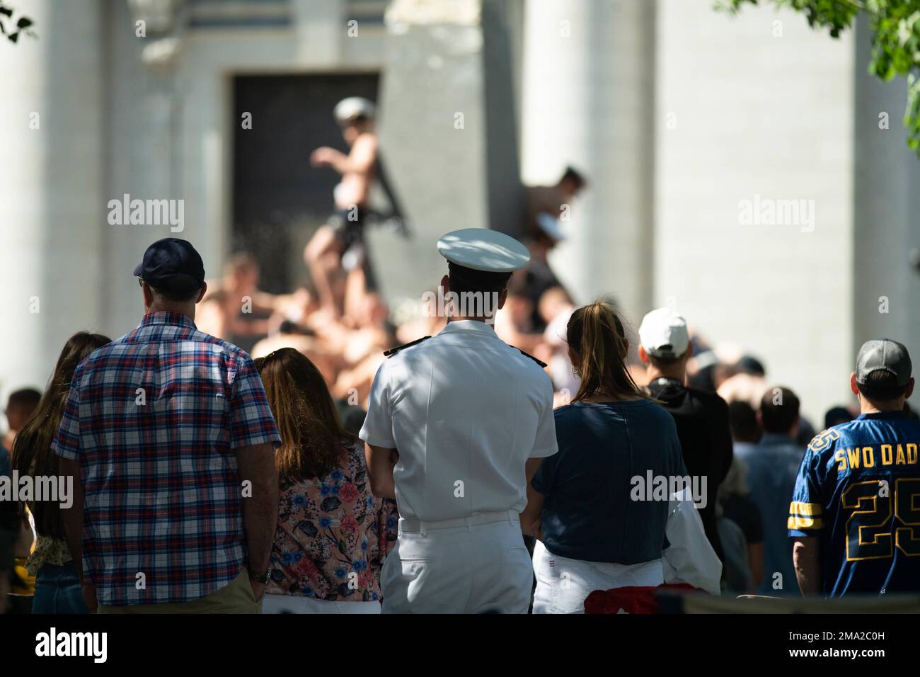 ANNAPOLIS, Md. (May 23, 2022) U.S. Naval Academy freshmen, or plebes