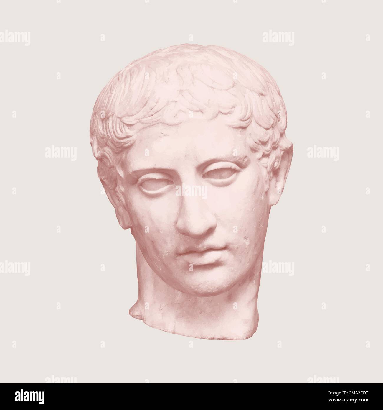 Greek god statue vector aesthetic post Stock Vector Image & Art Alamy