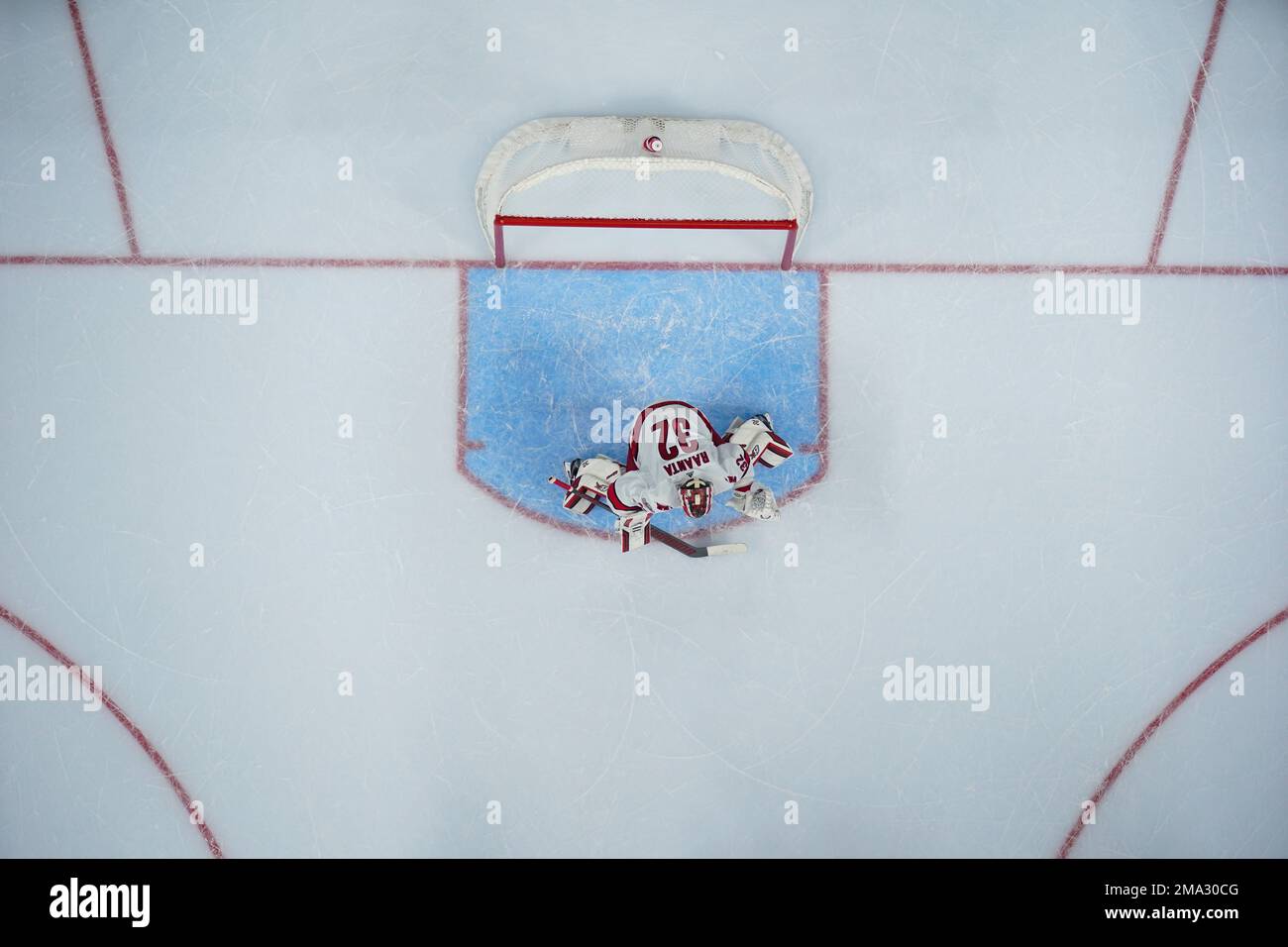 Carolina Hurricanes' Antti Raanta plays during an NHL hockey game,  Saturday, Oct. 29, 2022, in Philadelphia. (AP Photo/Matt Slocum Stock Photo  - Alamy