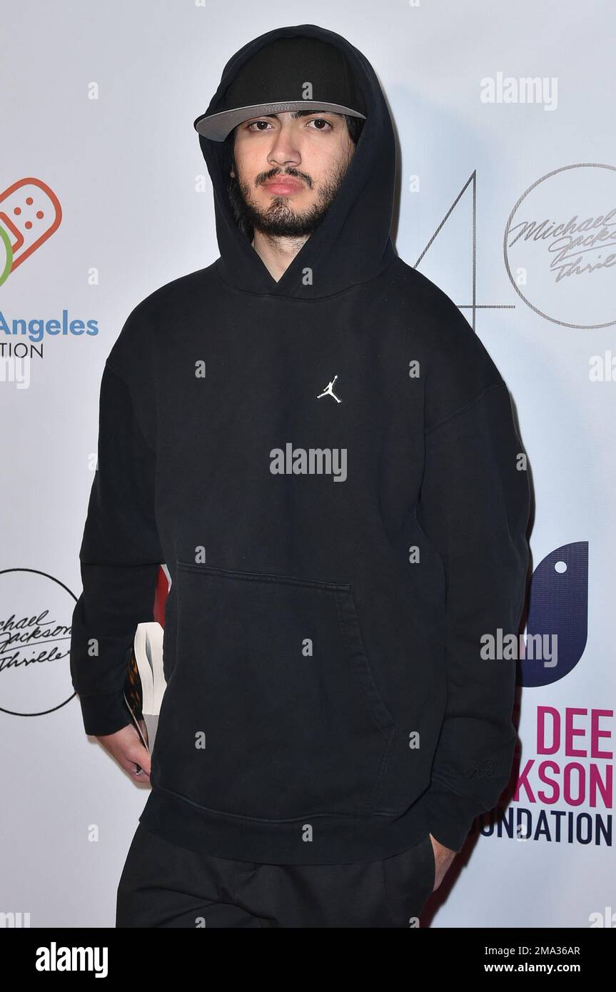 Prince Michael Jackson II attends the "Thriller Night" costume for a ...