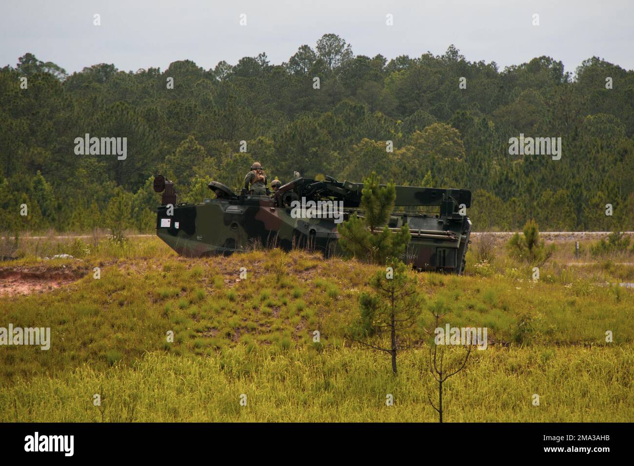 U.S. Marines with 2d Assault Amphibian Battalion, 2d Marine Division ...