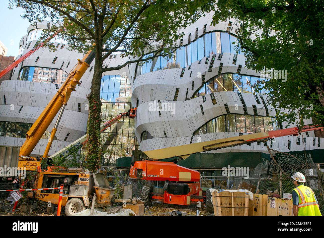 A new wing of the American Museum of Natural History called the Richard