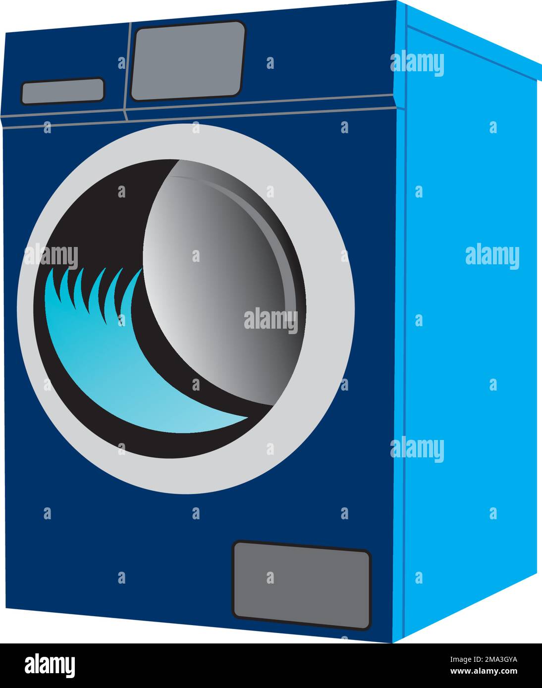 washing machine or laundry icon. vector illustration template design ...
