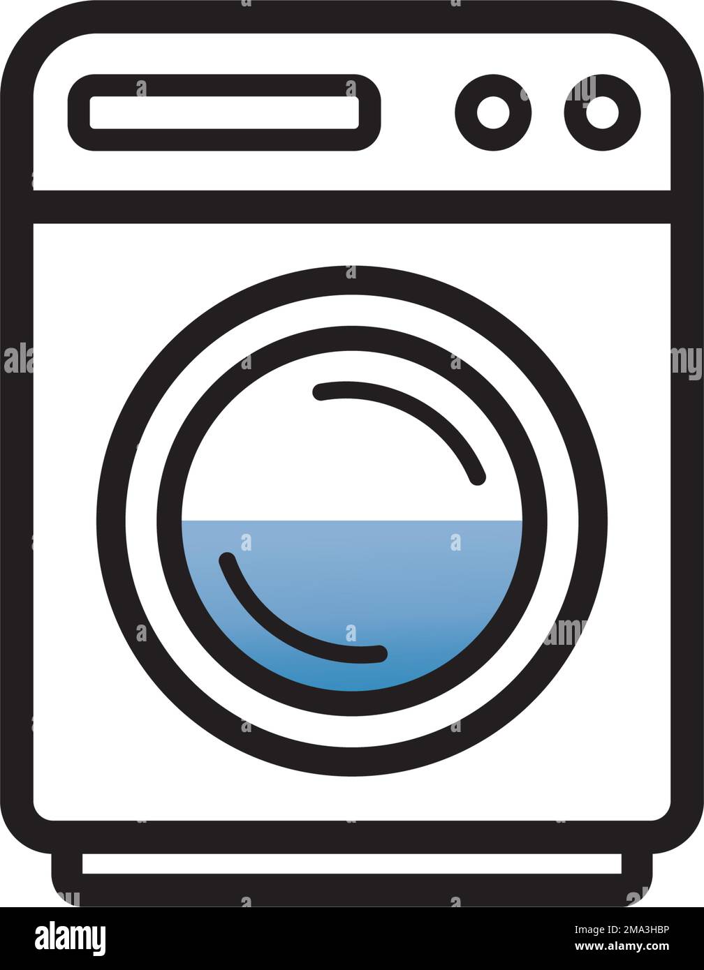 washing machine or laundry icon. vector illustration template design Stock Vector