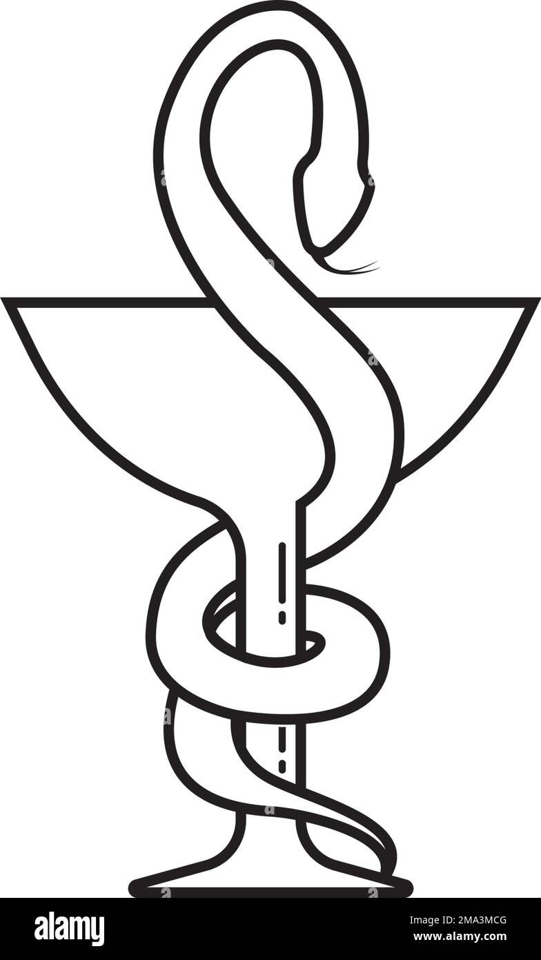 pharmacy logo. vector illustration design template Stock Vector Image