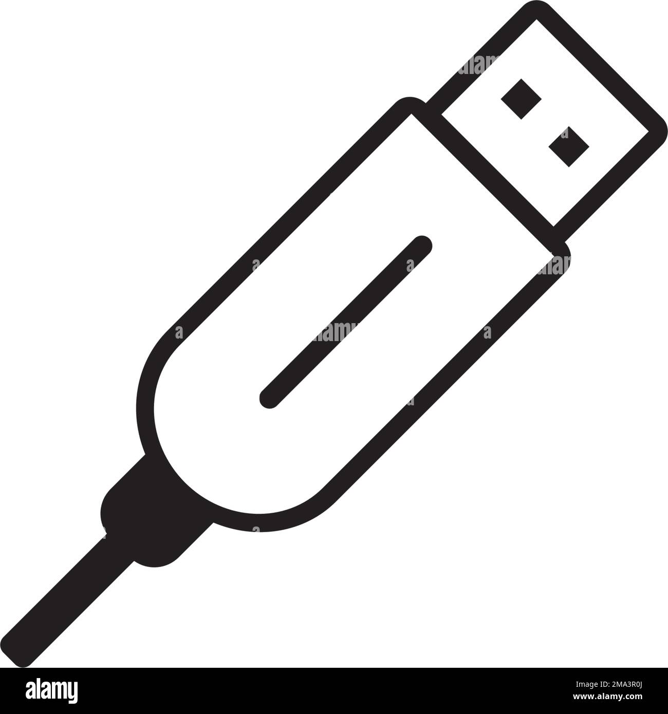 USB data transfer logo. vector illustration symbol design. Stock Vector