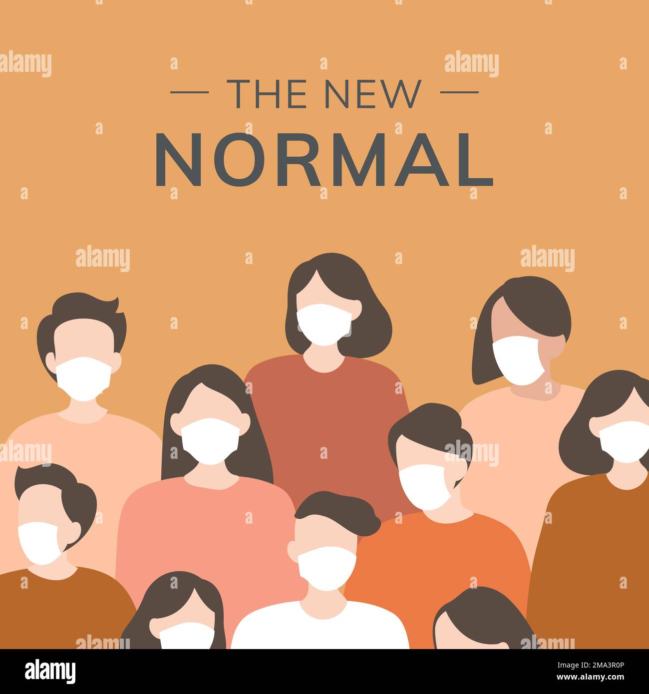 New normal template vector social media post Stock Vector Image & Art ...