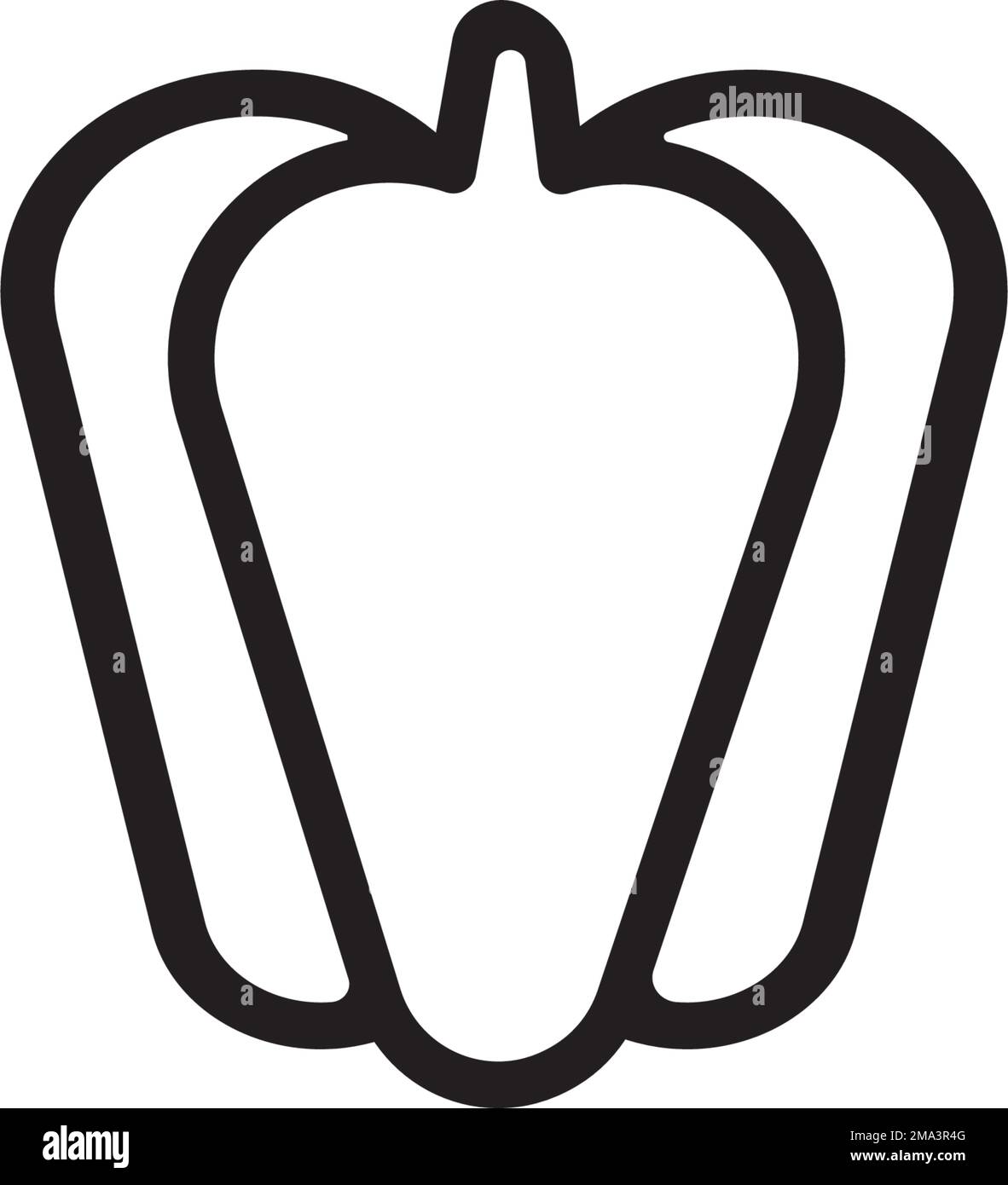 paprika icon vector illustration logo design Stock Vector Image & Art