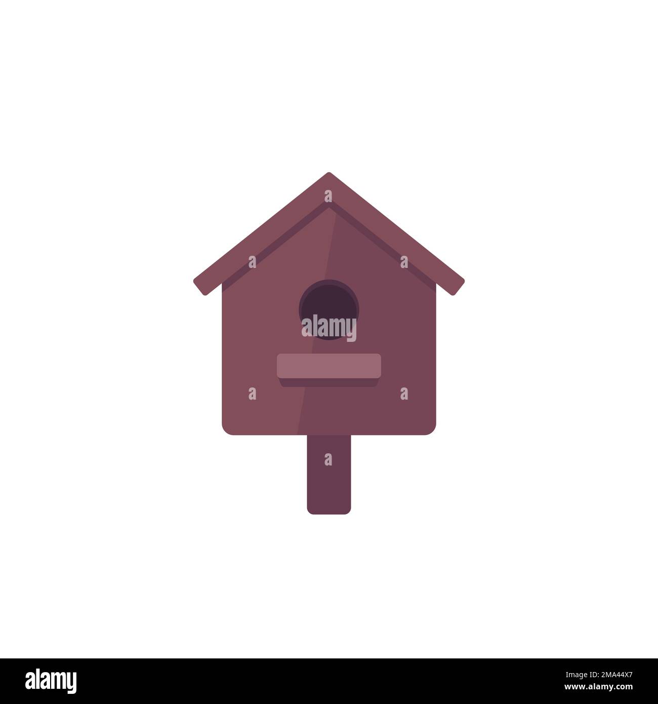 birdhouse icon on white, flat design Stock Vector Image & Art - Alamy