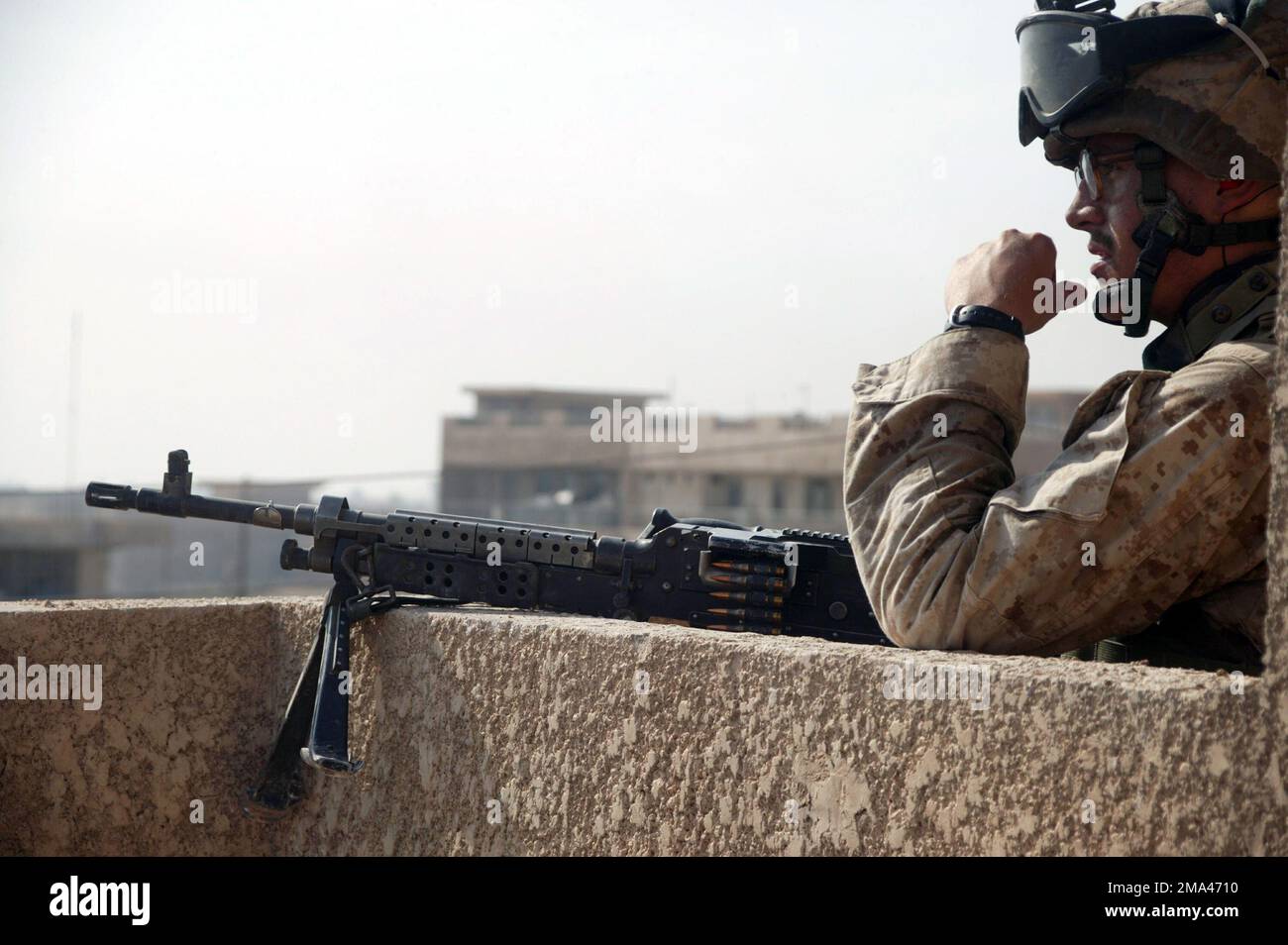 041109-M-2789C-105. Base: Fallujah State: Al Anbar Country: Iraq (IRQ) Stock Photo