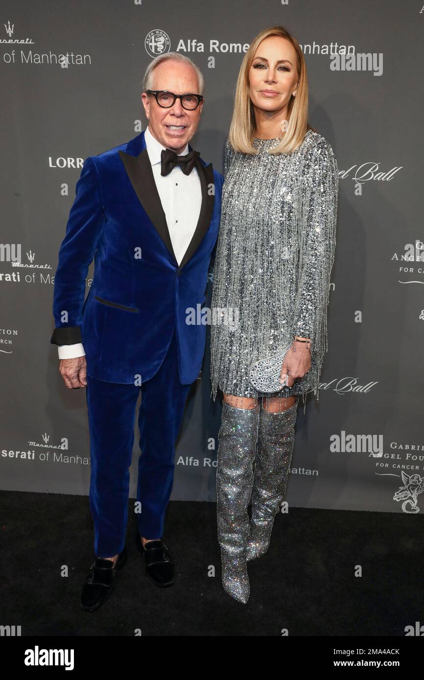 Fashion designers Tommy Hilfiger, left, and Dee Ocleppo Hilfiger attend The  Prince's Trust Global Gala at Cipriani South Street on Thursday, April 27,  2023, in New York. (Photo by Andy Kropa/Invision/AP Stock