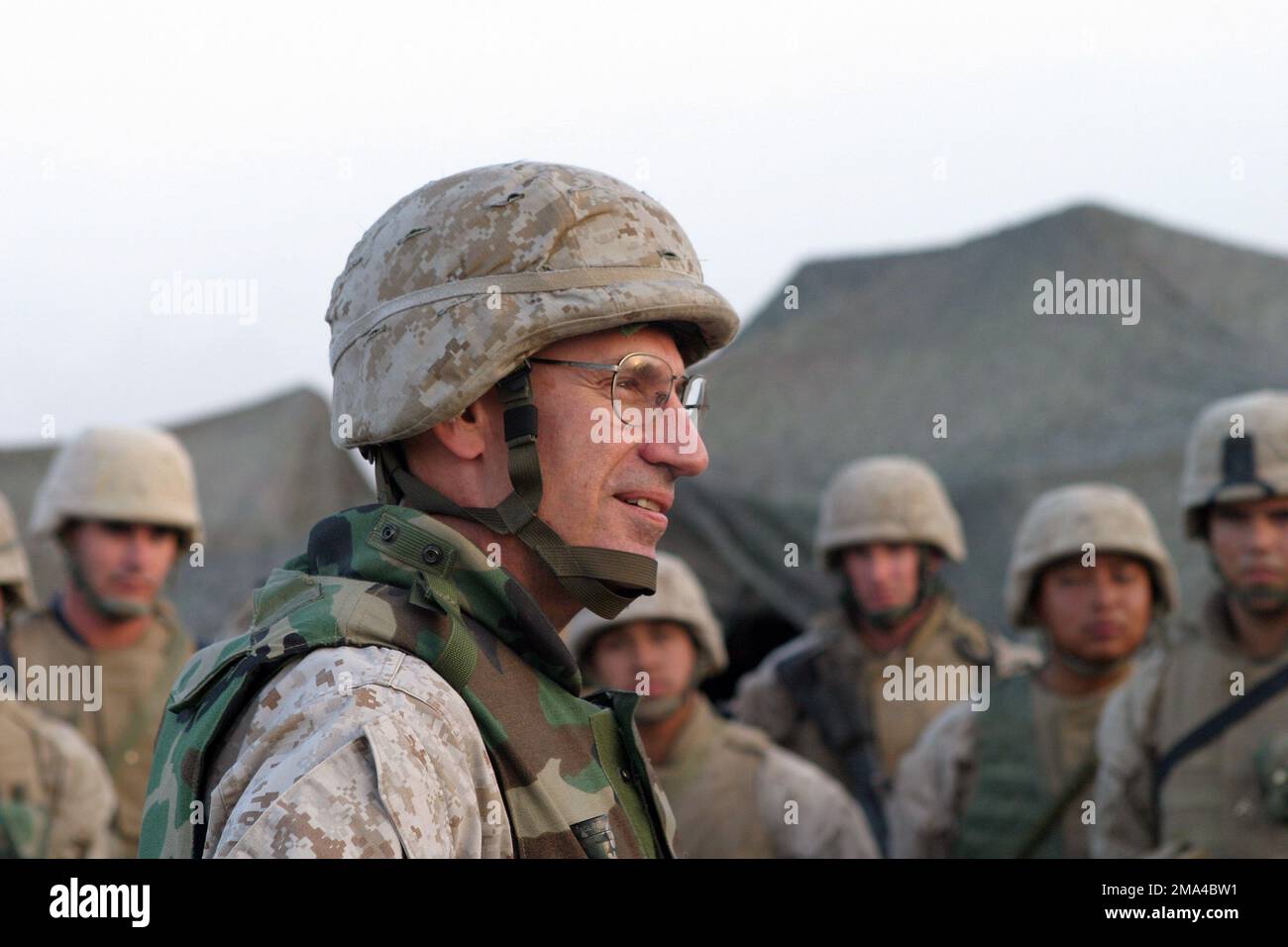 041115-M-3658J-050. Subject Operation/Series: IRAQI FREEDOM Base: Camp Fallujah State: Al Anbar Country: Iraq (IRQ) Stock Photo