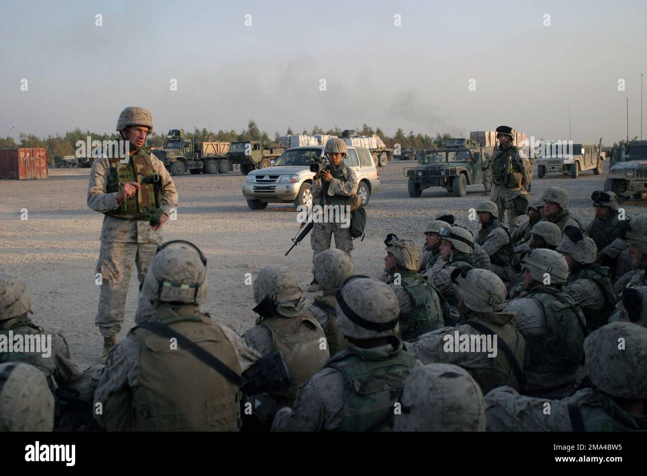 041115-M-3658J-032. Subject Operation/Series: IRAQI FREEDOM Base: Camp Fallujah State: Al Anbar Country: Iraq (IRQ) Stock Photo
