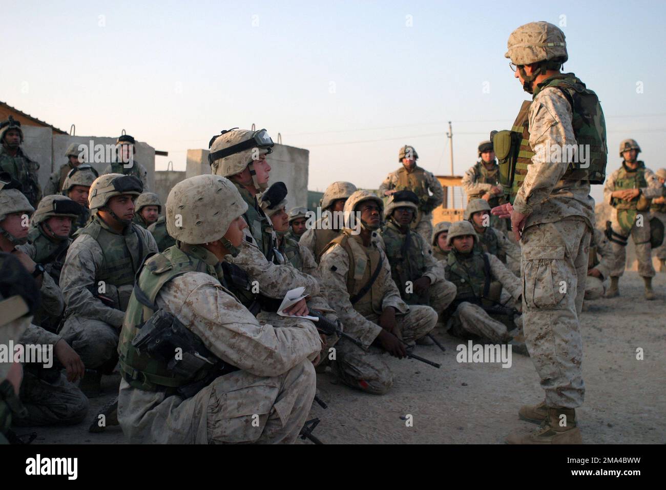 041115-M-3658J-023. Subject Operation/Series: IRAQI FREEDOM Base: Camp Fallujah State: Al Anbar Country: Iraq (IRQ) Stock Photo