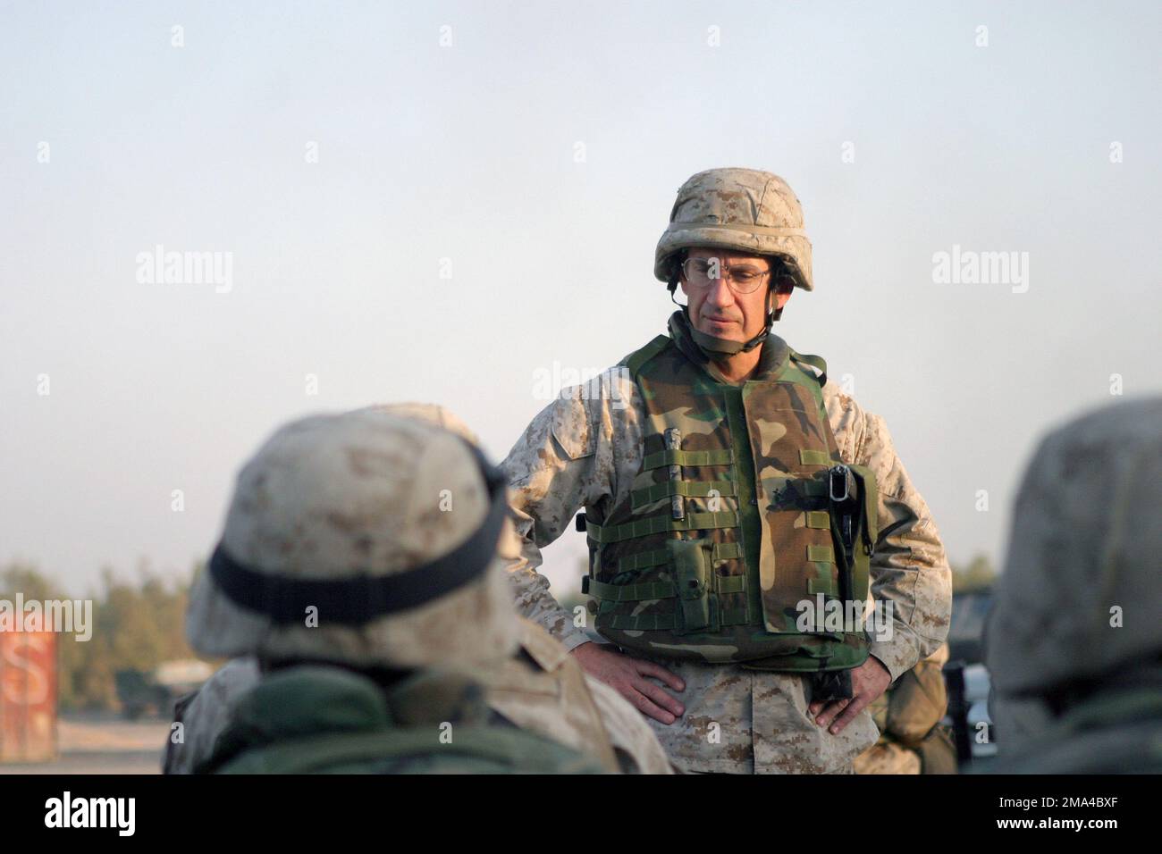 041115-M-3658J-029. Subject Operation/Series: IRAQI FREEDOM Base: Camp Fallujah State: Al Anbar Country: Iraq (IRQ) Stock Photo