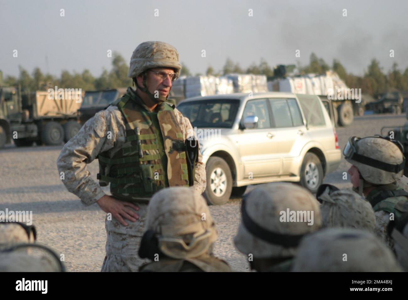 041115-M-3658J-011. Subject Operation/Series: IRAQI FREEDOM Base: Camp Fallujah State: Al Anbar Country: Iraq (IRQ) Stock Photo