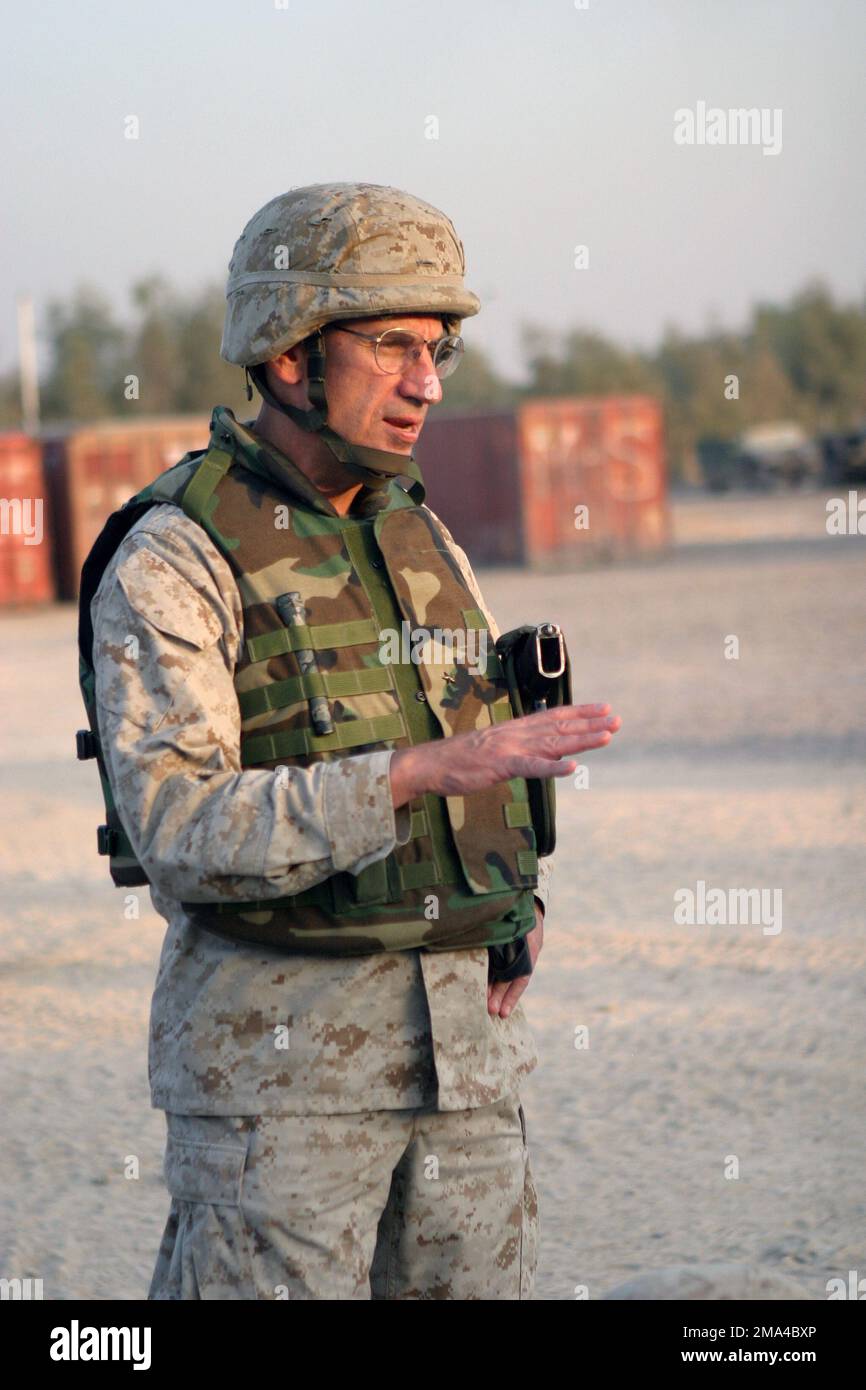 041115-M-3658J-038. Subject Operation/Series: IRAQI FREEDOM Base: Camp Fallujah State: Al Anbar Country: Iraq (IRQ) Stock Photo