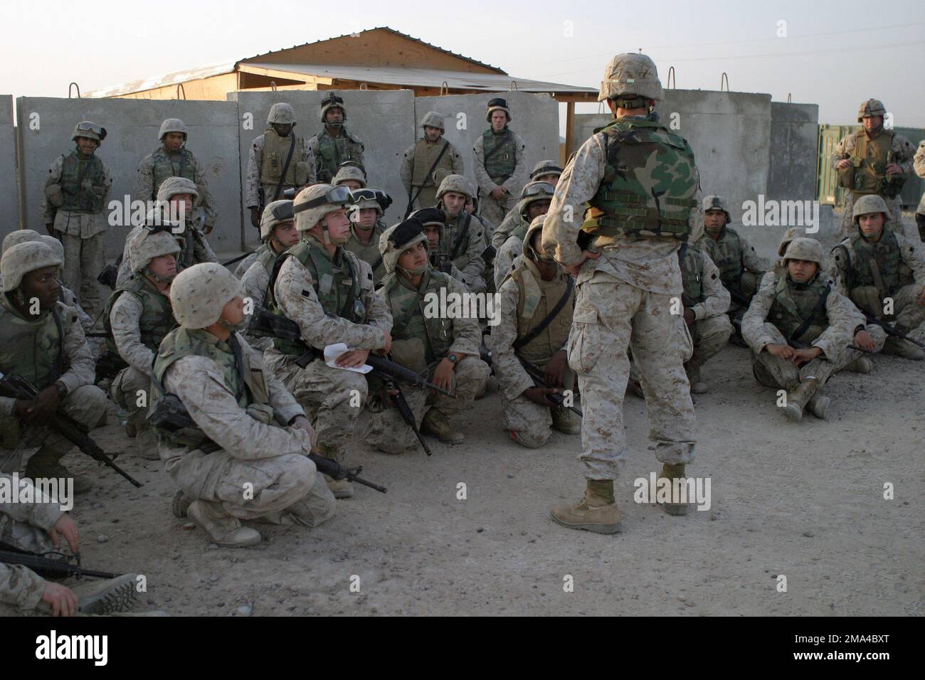 041115-M-3658J-014. Subject Operation/Series: IRAQI FREEDOM Base: Camp Fallujah State: Al Anbar Country: Iraq (IRQ) Stock Photo