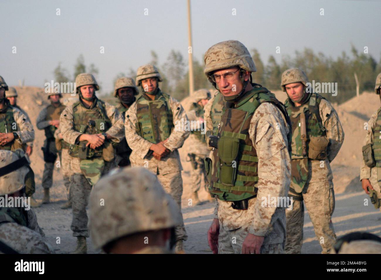 041115-M-3658J-002. Subject Operation/Series: IRAQI FREEDOM Base: Camp Fallujah State: Al Anbar Country: Iraq (IRQ) Stock Photo