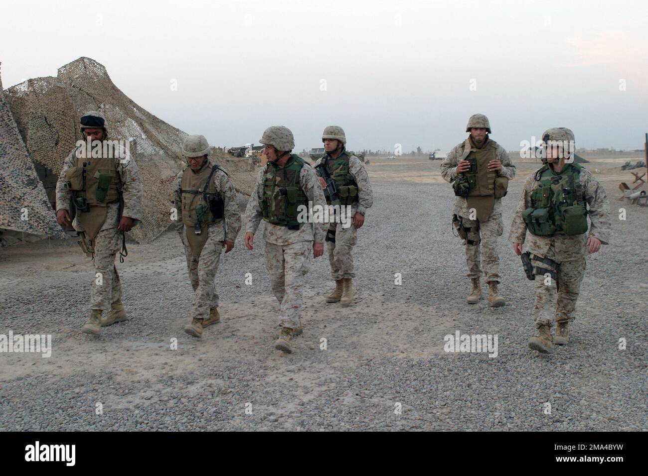 041115-M-3658J-070. Subject Operation/Series: IRAQI FREEDOM Base: Camp Fallujah State: Al Anbar Country: Iraq (IRQ) Stock Photo