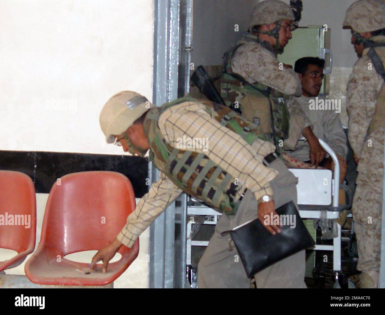041116-M-2583M-037. Base: Fallujah State: Al Anbar Country: Iraq (IRQ) Stock Photo