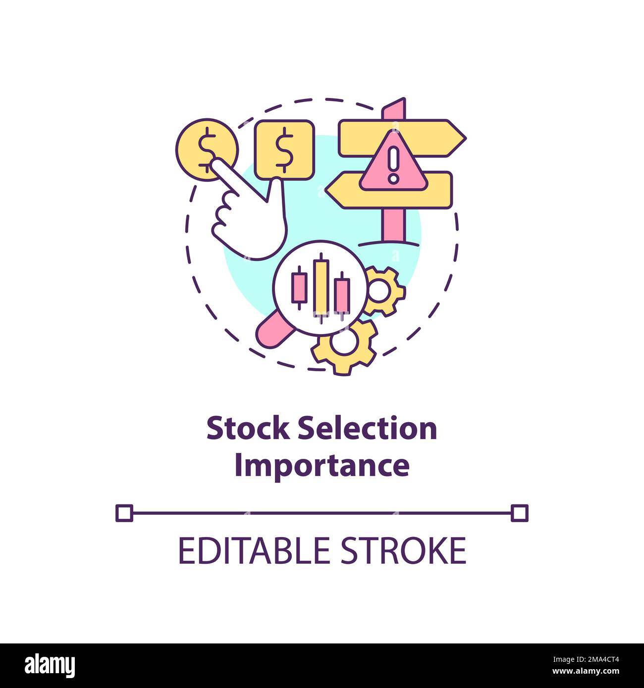 Stock selection importance concept icon Stock Vector Image & Art Alamy