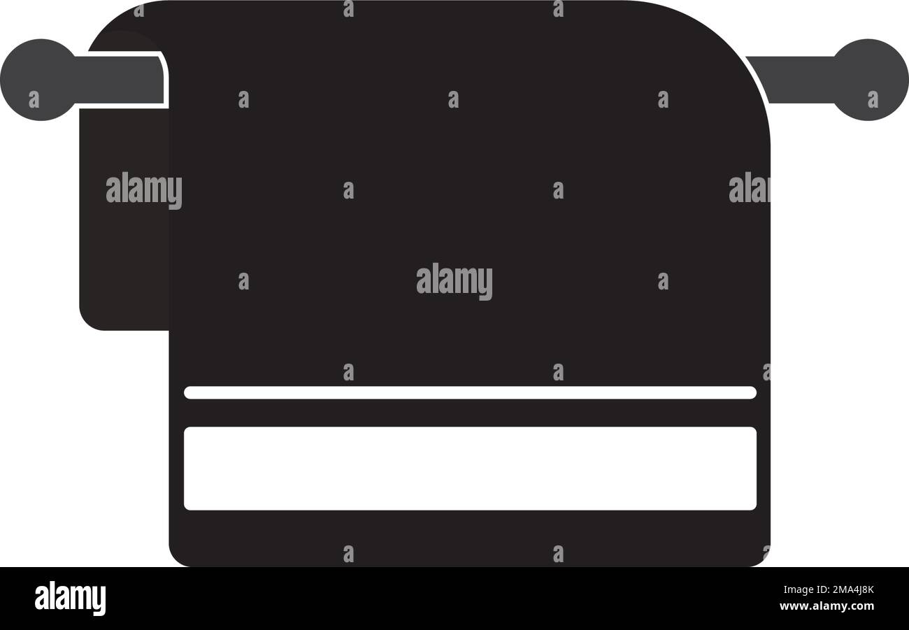 Towel logo vector illustration template design Stock Vector Image & Art