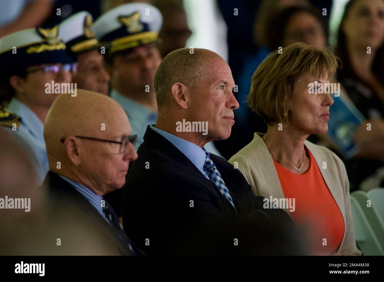 Former vice commandant, Vice Adm. Charles Ray, and former commandant ...