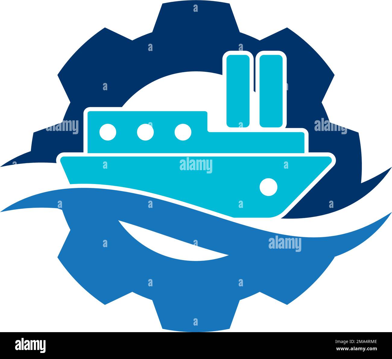 ship icon vector illustration logo template Stock Vector Image & Art ...