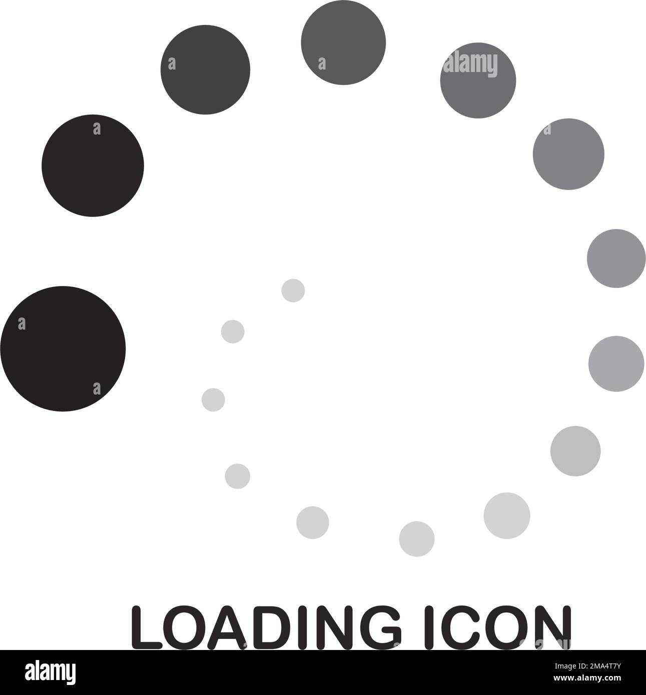 loading icon vector illustration symbol design Stock Vector Image & Art ...