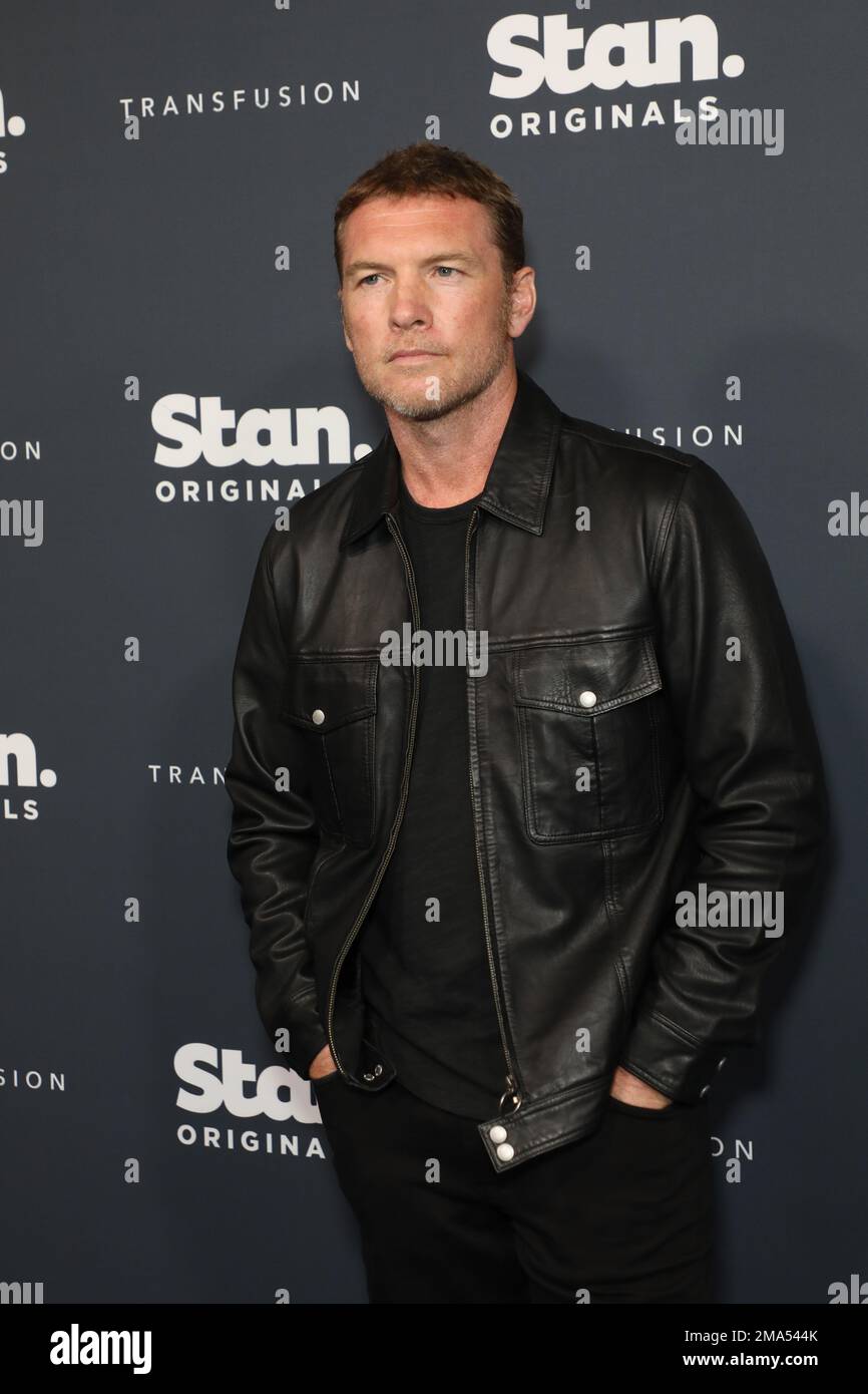 Sydney, Australia. 19th January 2023. Sam Worthington arrives on the