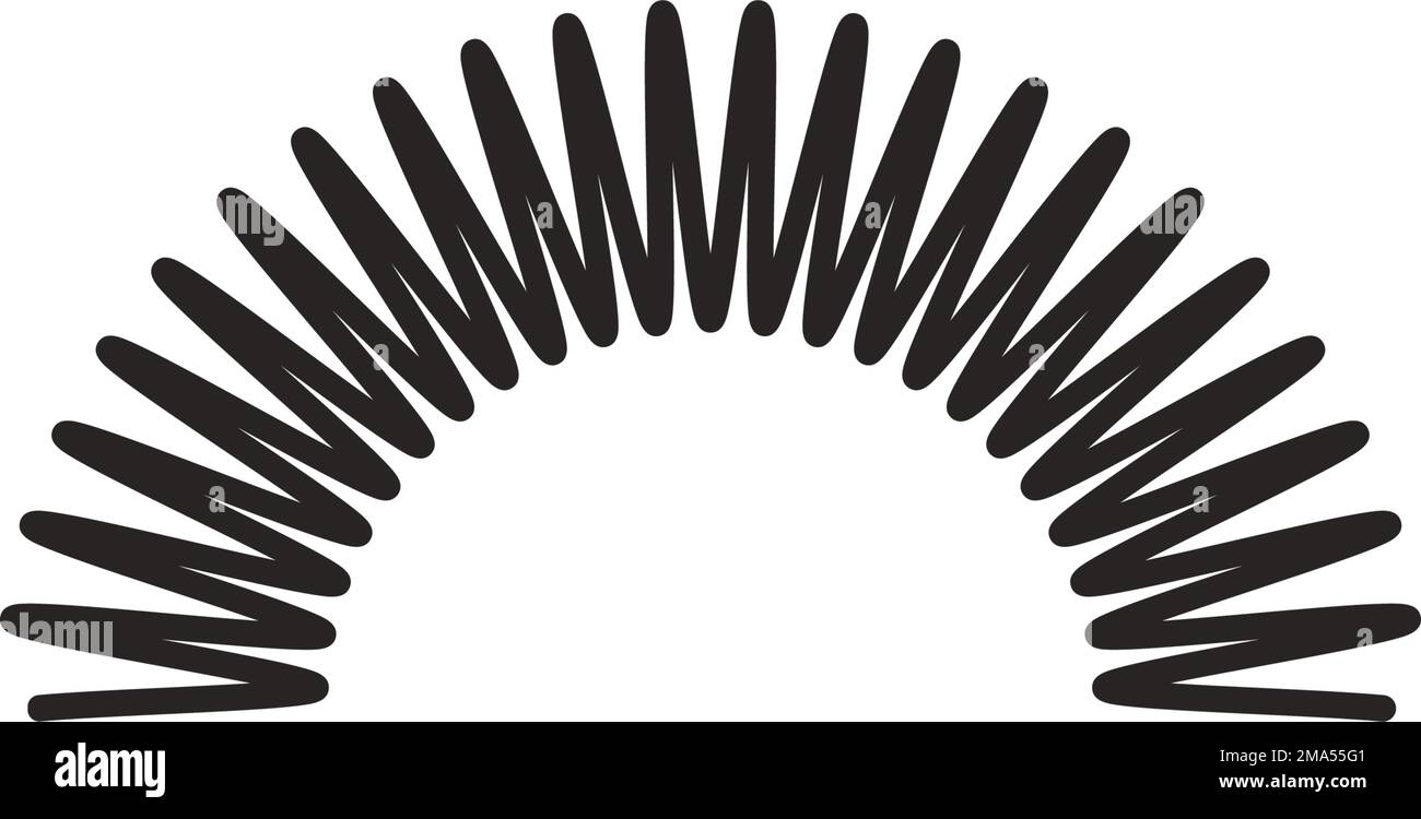 metal spring vector icon illustration design template Stock Vector ...