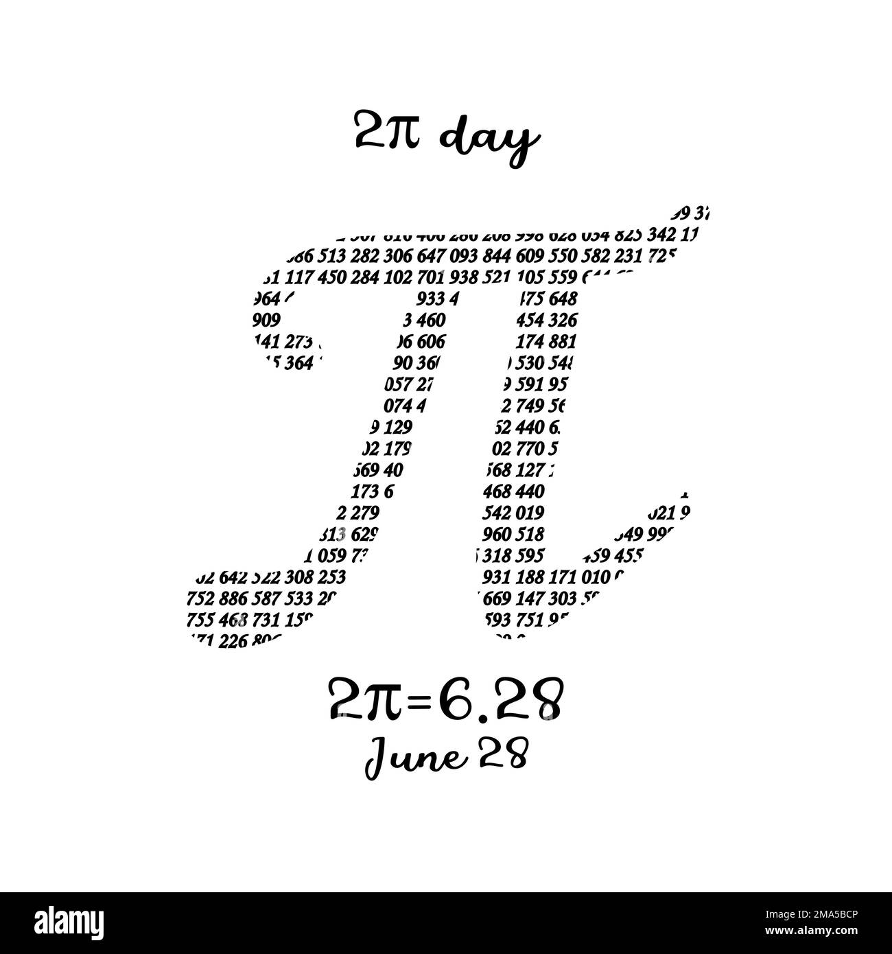 Happy international day of mathematics vector background illustration. World Pi Day banner Stock Vector