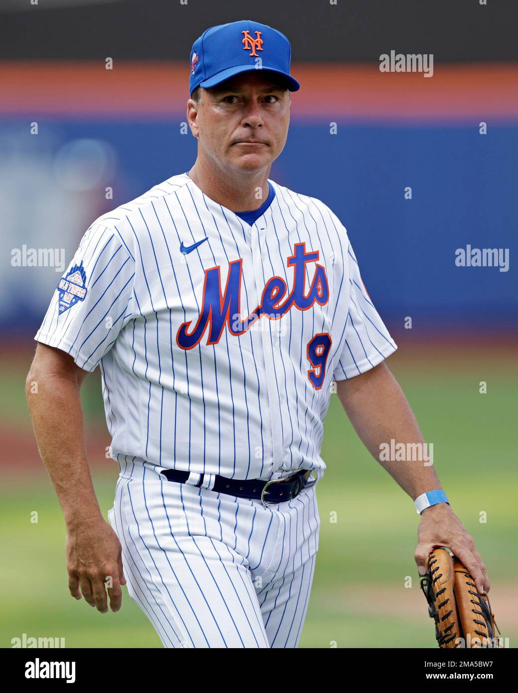 KEVIN MITCHELL, returns to the METS on 2022 old timers day and