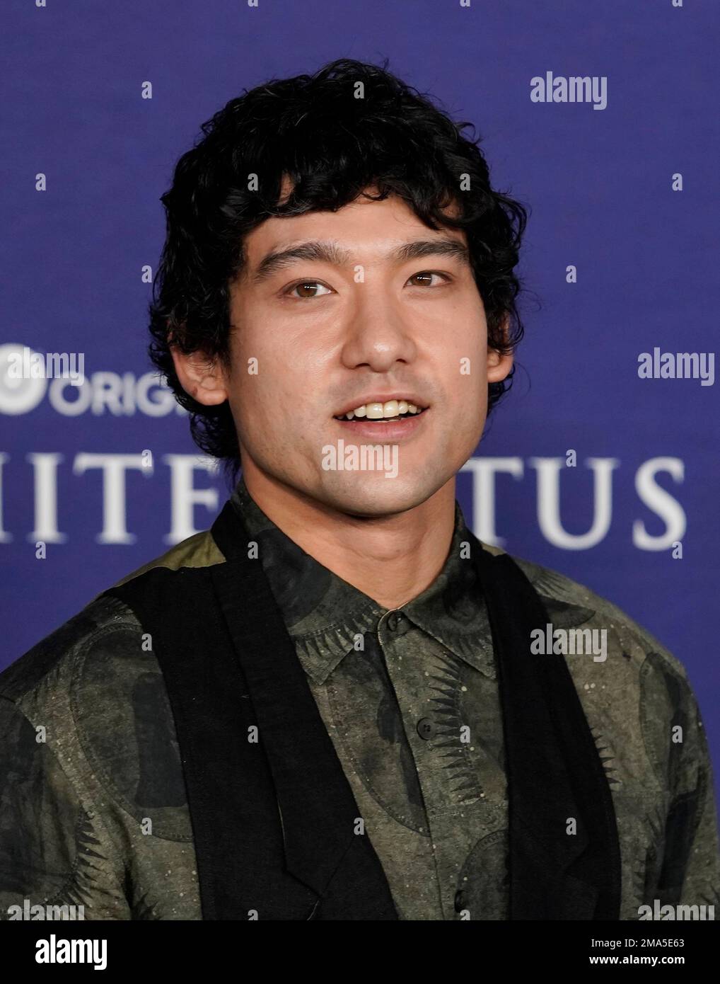 Will Sharpe poses at the season two premiere of the HBO series &ldquo;The