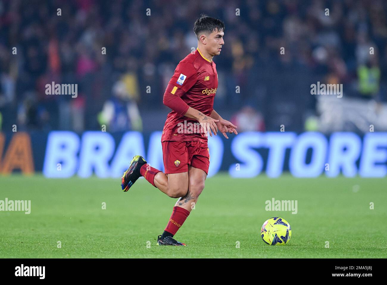 Paulo Dybala of AS Roma during the Serie A match between Roma and ...
