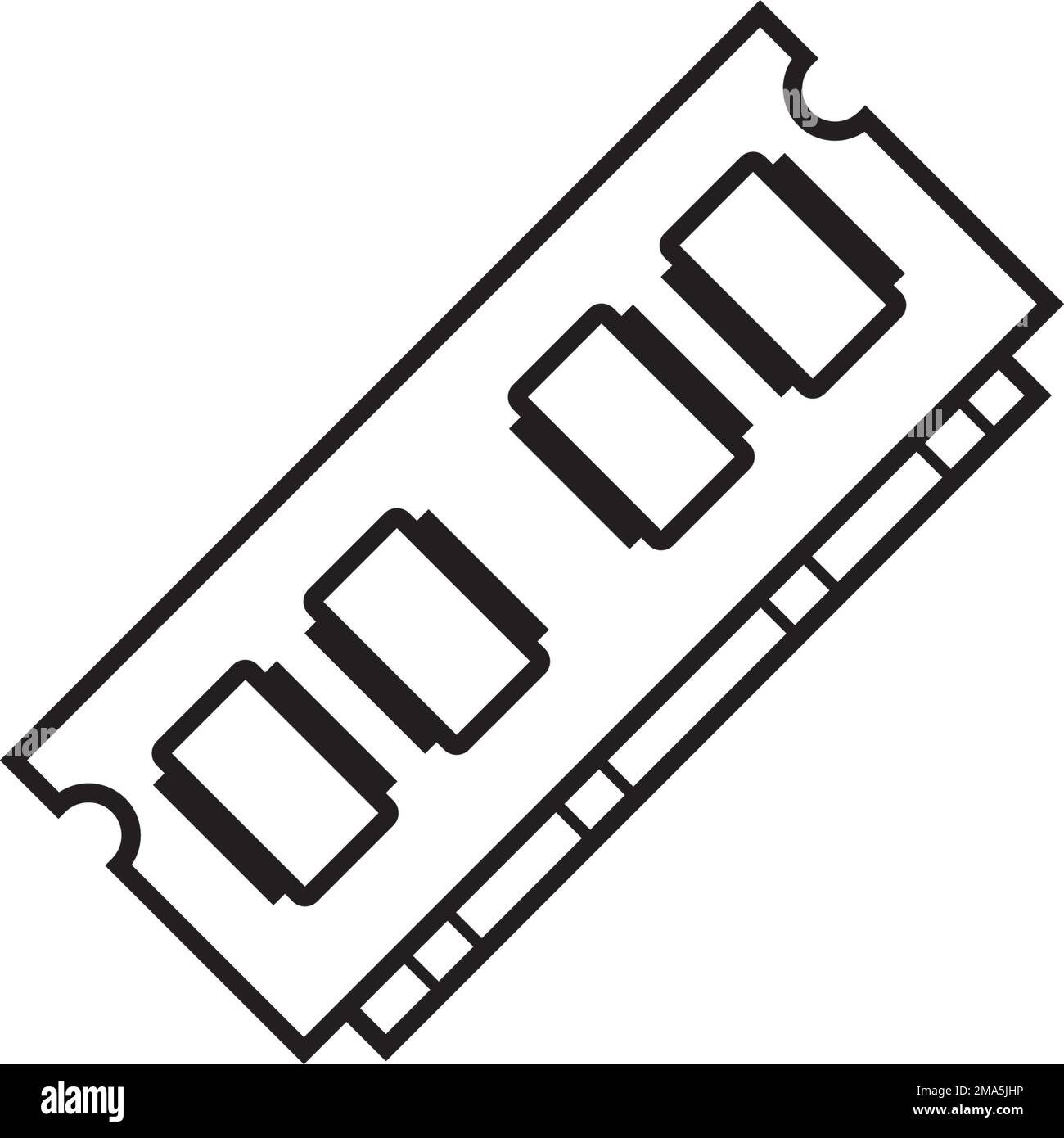 computer RAM icon. vector illustration symbol design Stock Vector Image ...