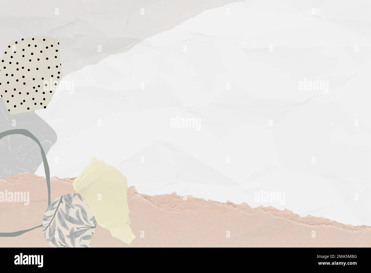 Scrapped paper pattern background vector Stock Vector Image & Art - Alamy