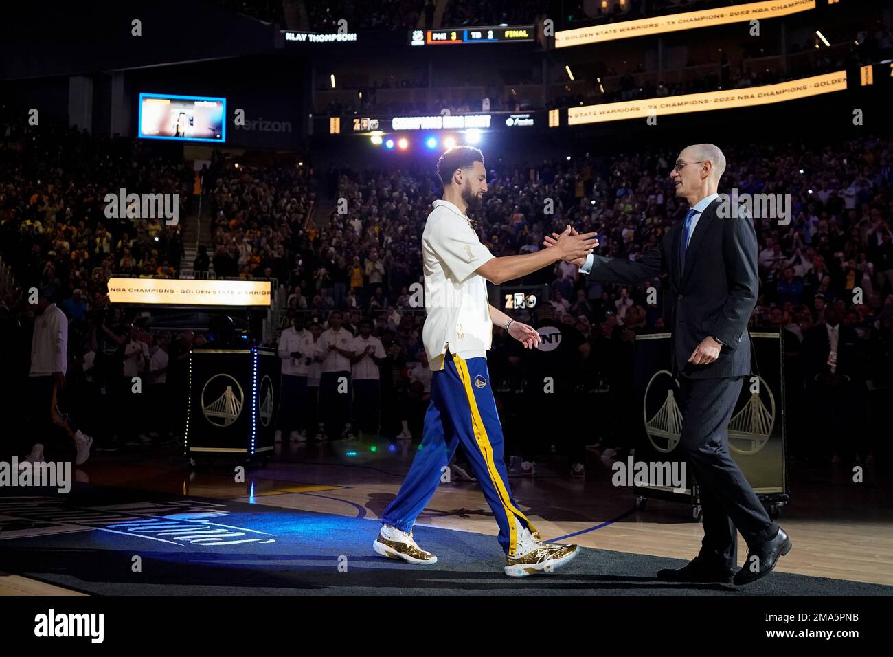 Warriors vs Lakers: Golden State hosts championship ring ceremony